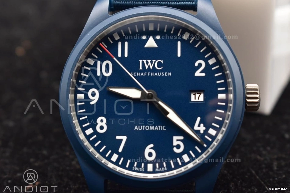'Laureus Nylon Good' A for TechFriendly Blue on M+F Watch 1199 Sport Blue Pilot Ceramic Strap Best Edition of 0719